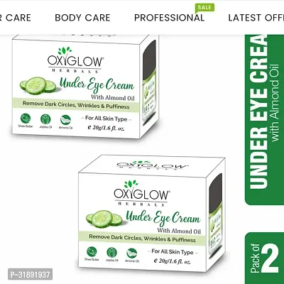 Oxyglow  Under Eye Cream with Almond Oil - Remove Dark Circles,-thumb2