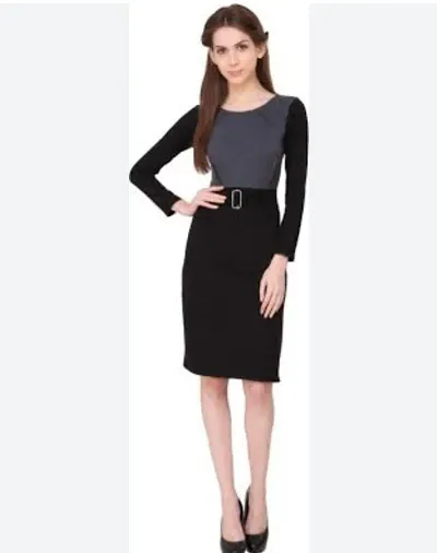 Women Stylish Knee Length Dress