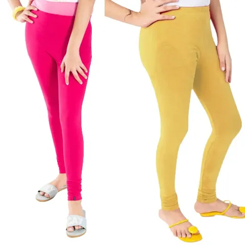 Kids Leggings (Pink +Skin)