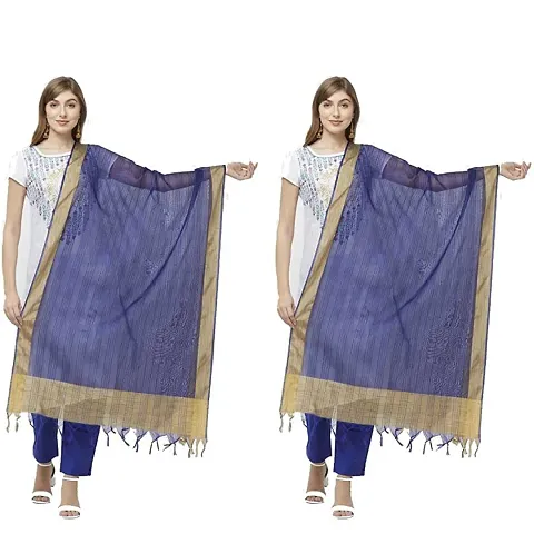 Stylish Banarsi Silk Dupattas For Women - Pack Of 3