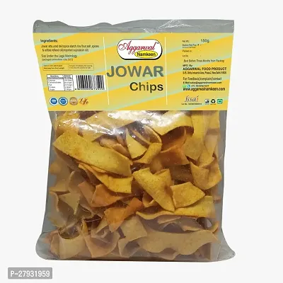 150 Gram Salty Taste Aggarwal Namkeen Jowar Chips