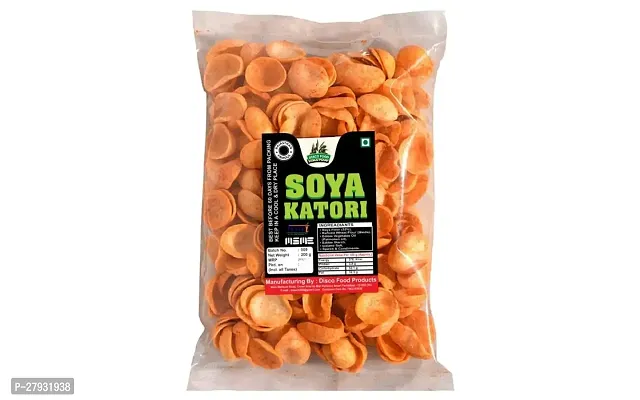 Roasted Chat Pati Tasty Soya Katori    Katori Masala Snack    Hot Chips  200 Gm Pack Of 1-thumb0