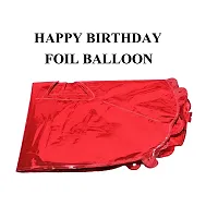 Shoppingdreams Happy Birthday Letter Foil Balloon for Birthday Decoration/Anniversary Party Decoration (Red  Blue)-thumb2