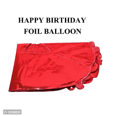 Shoppingdreams Happy Birthday Letter Foil Balloon for Birthday Decoration/Anniversary Party Decoration (Red  Blue)-thumb3