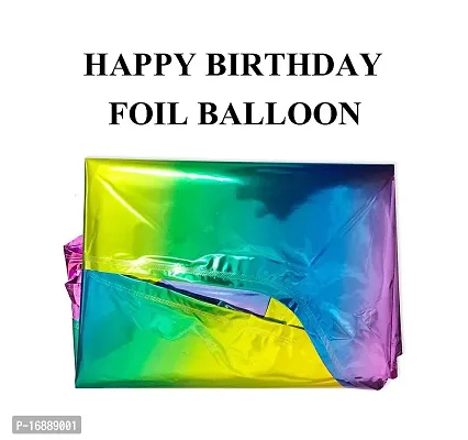 Shoppingdreams Happy Birthday Letter Foil Balloon for Birthday Decoration/Anniversary Party Decoration (Multishaded)-thumb4