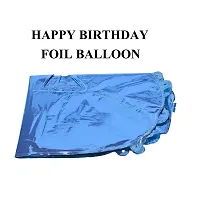 Shoppingdreams Happy Birthday Letter Foil Balloon for Birthday Decoration/Anniversary Party Decoration (Blue)-thumb3