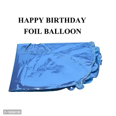 Shoppingdreams Happy Birthday Letter Foil Balloon for Birthday Decoration/Anniversary Party Decoration (Blue)-thumb4