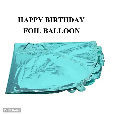 Shoppingdreams Happy Birthday Letter Foil Balloon for Birthday Decoration/Anniversary Party Decoration (Light Blue)-thumb4