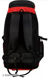 ADAAZEL 70L Travel bag Rucksack bag Hiking/Trekking/Camping/Travelling/lugguge-Navy-Blue-RED-One Poket-thumb3
