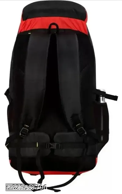 ADAAZEL 70L Travel bag Rucksack bag Hiking/Trekking/Camping/Travelling/lugguge-Navy-Blue-RED-One Poket-thumb4