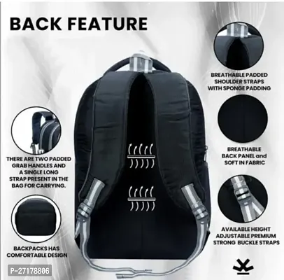 Classy Solid Backpacks for Unisex-thumb2