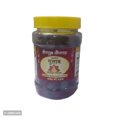 Karm Agrabatti Enterprises Divya Dhoop Natural Sacred, Pure  Devotional, Gulab 100Gm