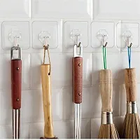 Heavy Duty Self Adhesive Wall Hooks Pack of 12-thumb3