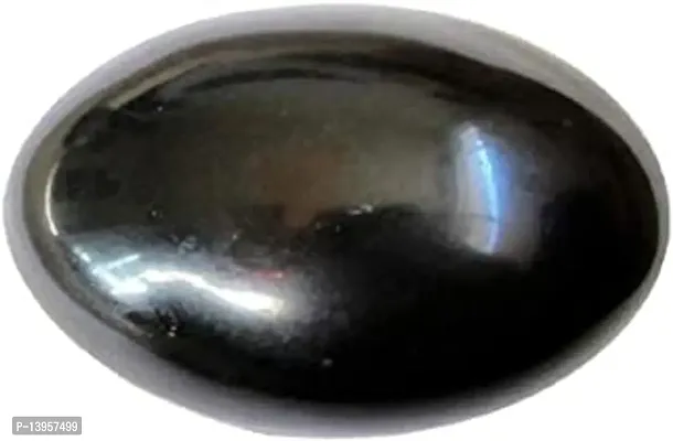 Natural Black Stone Shaligram for Pooja Shaligram Crystal Yantranbsp;nbsp;(Pack of 1)