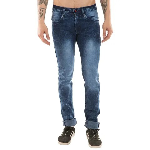 Men's Faded Slim Fit Jeans