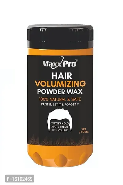 Hair Volumizing Powder Wax with Strong Hold | Matte Finish Powder-Wax (20GM)-thumb0