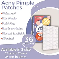 Acne Pimple Patch for Women Men Face Overnight Pimple Healing  36 Waterproof Patches  For Active Surface Acne  Absorbs Pimple Overnight, Reduces Excess Oil | For All Skin Types-thumb3