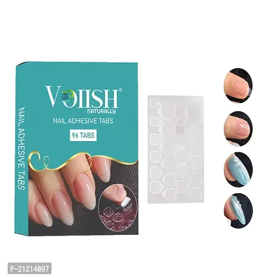 VOIISH Nail Glue Jelly Gel Tape Adhesive Adhesive Fake Nails Tabs sticker Double-side  (Transparent)