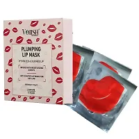 VOIISH Lip Plumping Sleeping Mask Lips Suitable for Dry  Chapped Lips 10-Pcs  (Red)-thumb1