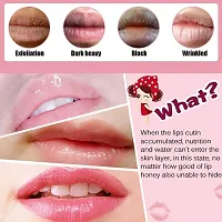 VOIISH Lip Mask For Dry Lips, Hydrating Anti Drying Lightening Skin Care 10Pcs  (Red)-thumb2