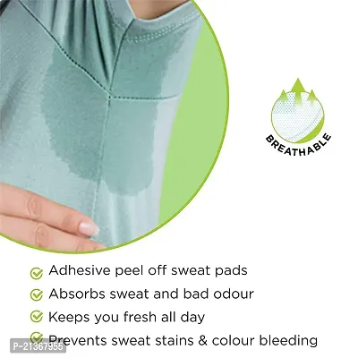 VOIISH Underarm Women and Men 10 Pads Stain Dry and Sweat Free Underarms all day long Sweat Pads-thumb5