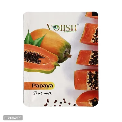 VOIISH Face serum sheet mask glowing fruit skin care dry oily men women deep cleansing-thumb4