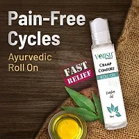 VOIISH Cramp Relief Oil Roll On for Women  Girls 100% Instant Relief from Period Pain Balm  (10 ml)-thumb3