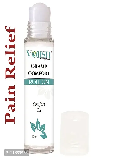 VOIISH Cramp  Pain Relief Roll On for Women Girls Instant Relief, 100% Natural Balm  (10 ml)