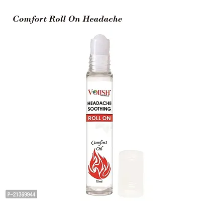 VOIISH Destress Oil Roll On for relief from Headache Migraine  Sinusitis Balm  (10 ml)