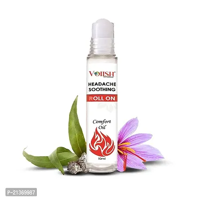 VOIISH Destress Oil Roll On for relief from Headache And Sinusitis Balm  (10 ml)