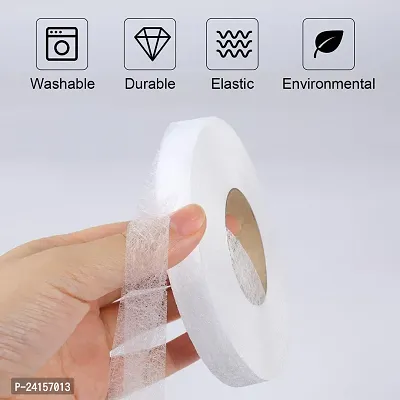 VOIISH Fabric Fusing Tape Adhesive Hem Tape Iron Double Sided Adhesive Sewing Tape-thumb2