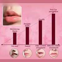 VOIISH Moisturizing Hydrating Strawberry Lip Plumping Anti-Chapped Lip Mask Pack of 10  (Pink)-thumb2