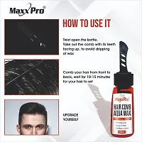 MaxxPro Aqua Comb Soft Touch Hair Wax For Men Gel Long-Lasting High Shine Hair Wax  (260 ml)-thumb1