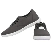 KANEGGYE Greay Sneakers for Men's-6Uk Grey-thumb2