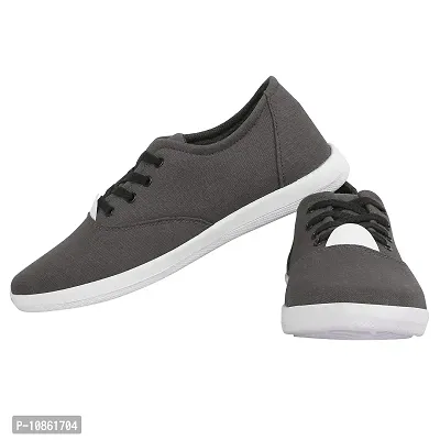KANEGGYE Greay Sneakers for Men's-6Uk Grey-thumb3