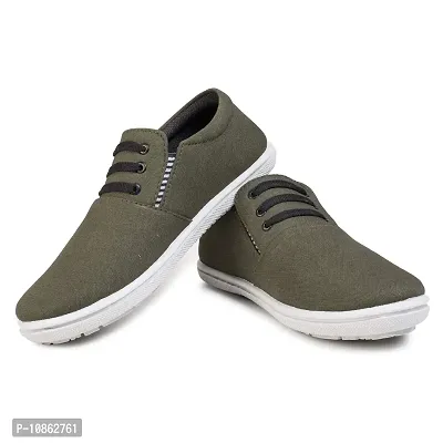 KANEGGYE Sneakers Shoes for Men Mehandi 9uk-thumb2