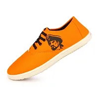KANEGGYE Casuals Shoes for Men Orange-thumb3