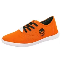 KANEGGYE 658 Orange Casuals Shoes for Men 6uk-thumb2