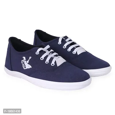 KANEGGYE Men's Blue Sneakers (786-navy-07)-thumb3