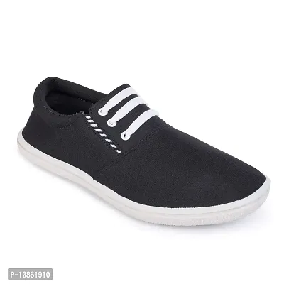 KANEGGYE Sneakers Shoes for Men Black-thumb0