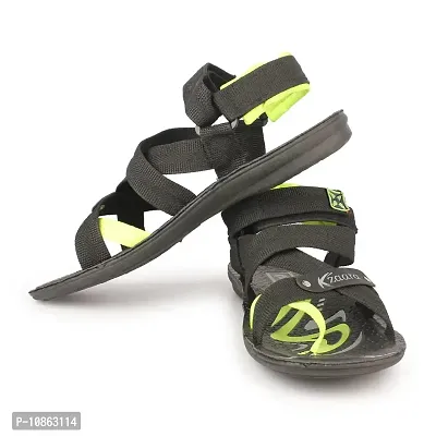 KANEGGYE 2127 Green Sandals for Men 9uk-thumb0
