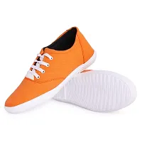 KANEGGYE Sneakers Shoes for Men Orange 8uk-thumb2