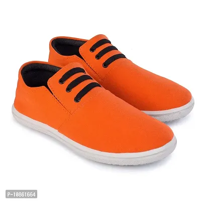KANEGGYE 642 Mens Sneakers Orange 6uk-thumb0