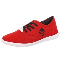 KANEGGYE 658 Red Casuals Shoes for Men 7uk-thumb2