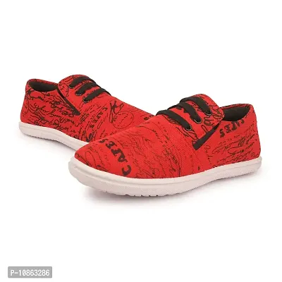 KANEGGYE 654 Red Sneakers for Boys 9uk-thumb3