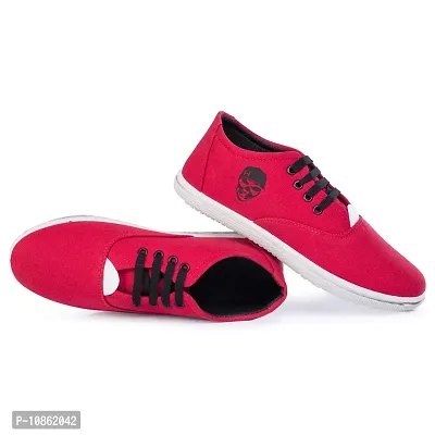 KANEGGYE 658 Red Casuals Shoes for Men 7uk-thumb4