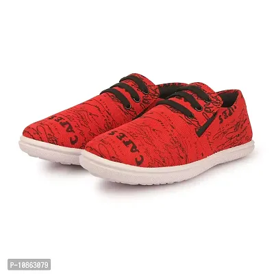 KANEGGYE 654 Red Sneakers Shoes for Men 6Uk