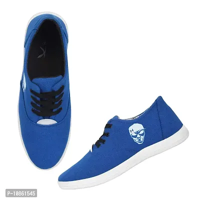 KANEGGYE Royal Blue Sneakers for Men's-6Uk-thumb0