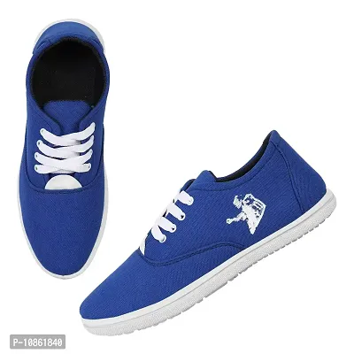 KANEGGYE 786 Royal Blue 8no Casuals Shoes for Men-thumb0