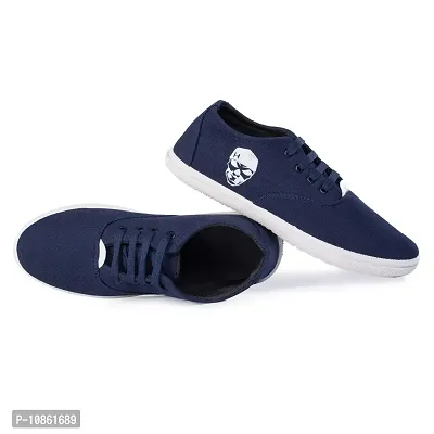 KANEGGYE Navy Sneakers for Men's-6UK-thumb4